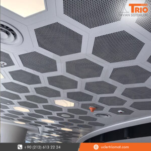 Metal Suspended Ceiling Production for Athens